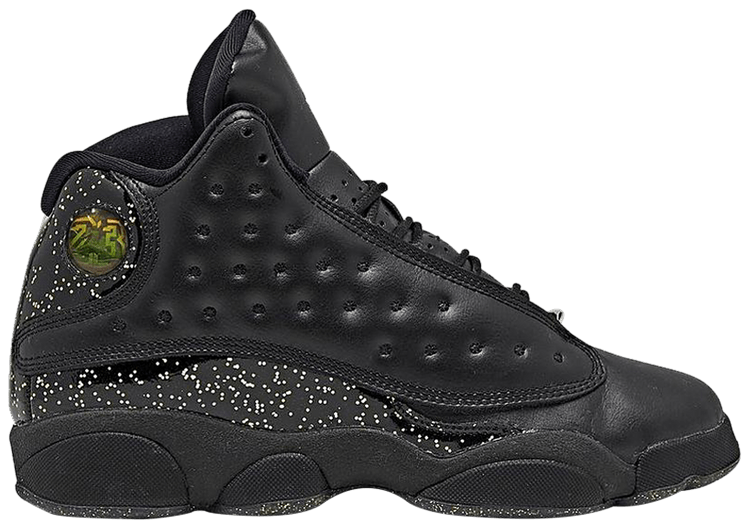 black and gold jordan retro 13