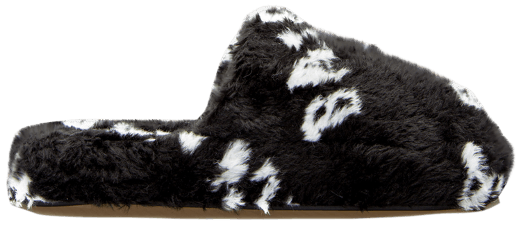 balenciaga fluffy slides