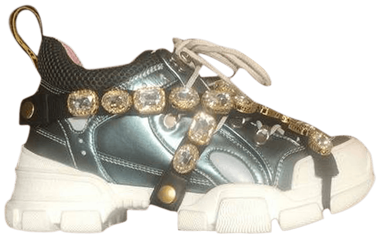 Gucci Wmns Flashtrek Crystals 'Lake' - Gucci - 552050 DORA0 3966 | GOAT