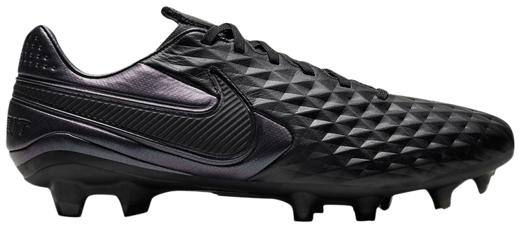 nike tiempo triple black