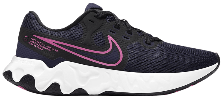 Wmns Renew Ride 2 'Blackened Blue Pink Glow' - Nike - CU3508 401 | GOAT