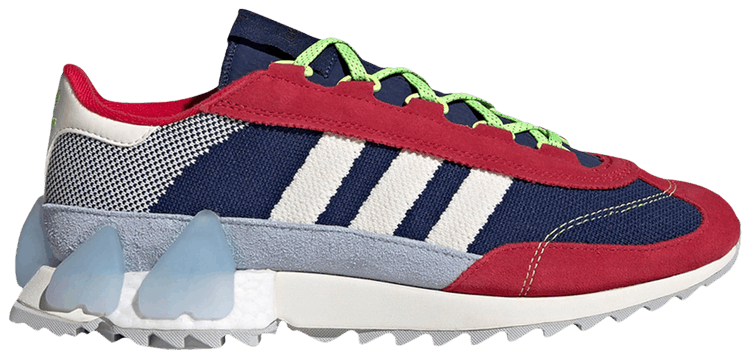 Angel Chen x Wmns Superstar 80s 'Dark Blue Red' - adidas - FY5352 | GOAT