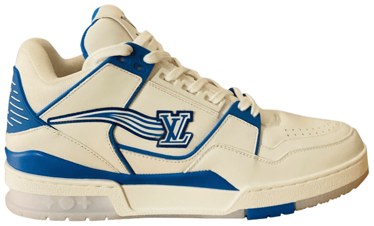 Louis vuitton trainer azur clearance