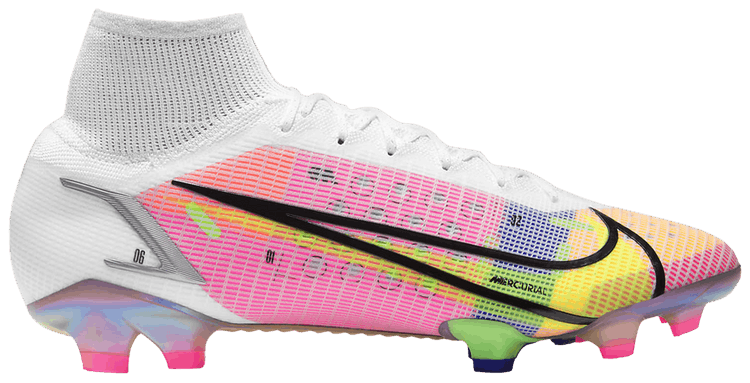 nike mercurial superfly viii dragonfly elite fg weiss f105