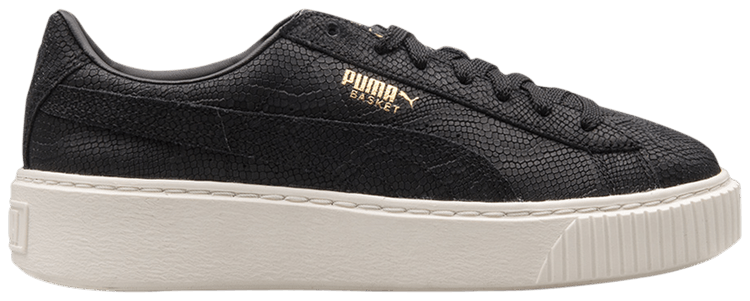 puma platform euphoria black