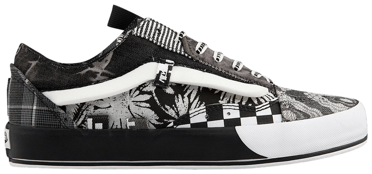 patchwork vans old skool