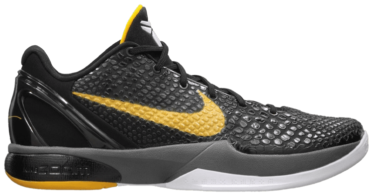 Kobe 6 black yellow