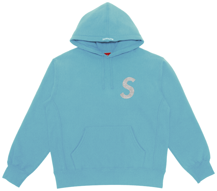 supreme s logo hooded sweatshirt