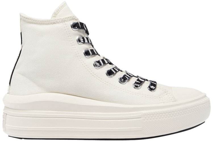Converse CT All Star Move Hi Egret/Black/Egret 570974C (CO471-a) shoes
