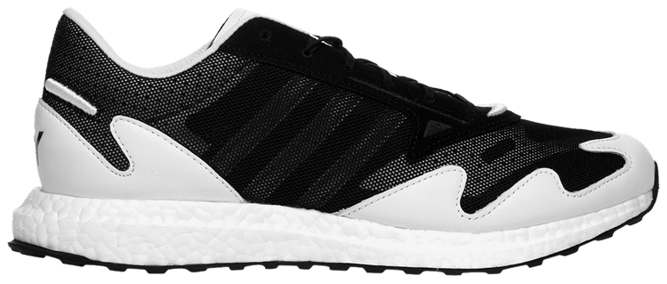 Buy Y-3 Rhisu Run Trainers in Black | Get The Label