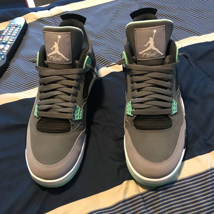 green glow retro 4 green glow retro 4