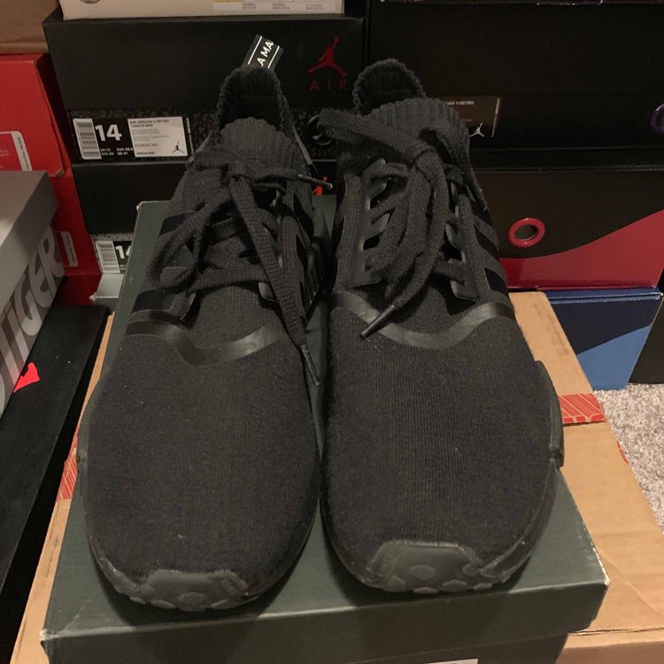 NMD_R1 Primeknit 'Japan Triple Black' - adidas - BZ0220 | GOAT