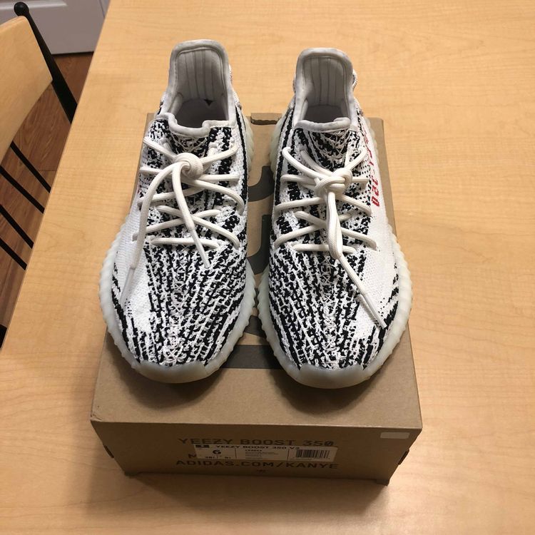 Yeezy Boost 350 V2 'Zebra' - adidas - CP9654 | GOAT