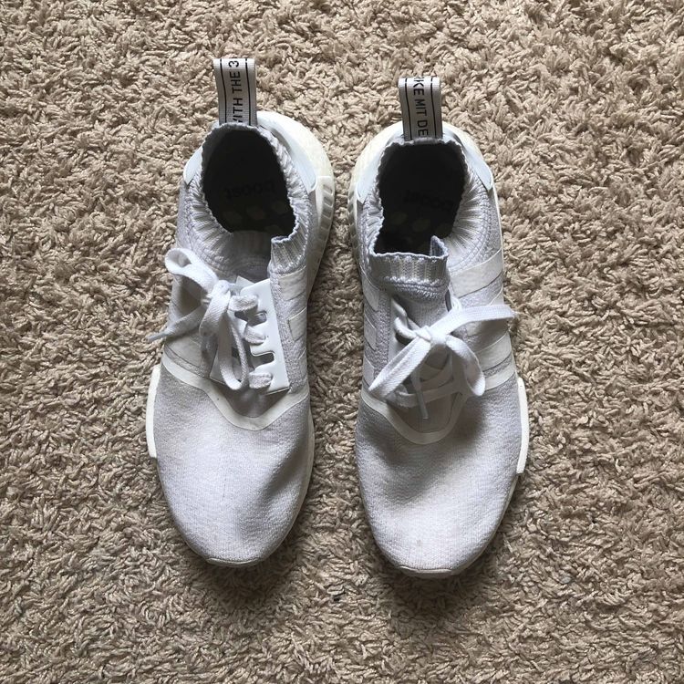 NMD_R1 Primeknit 'Japan Triple White' - adidas - BZ0221 | GOAT