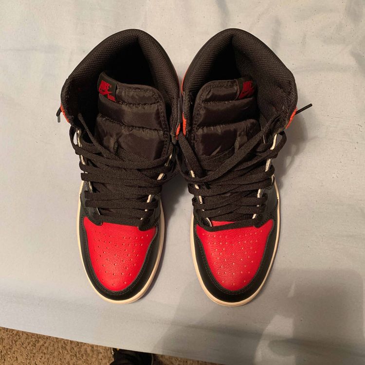 jordan 1 bred toe goat