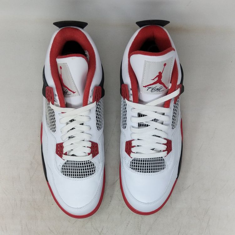 air jordan 4 fire red size 12