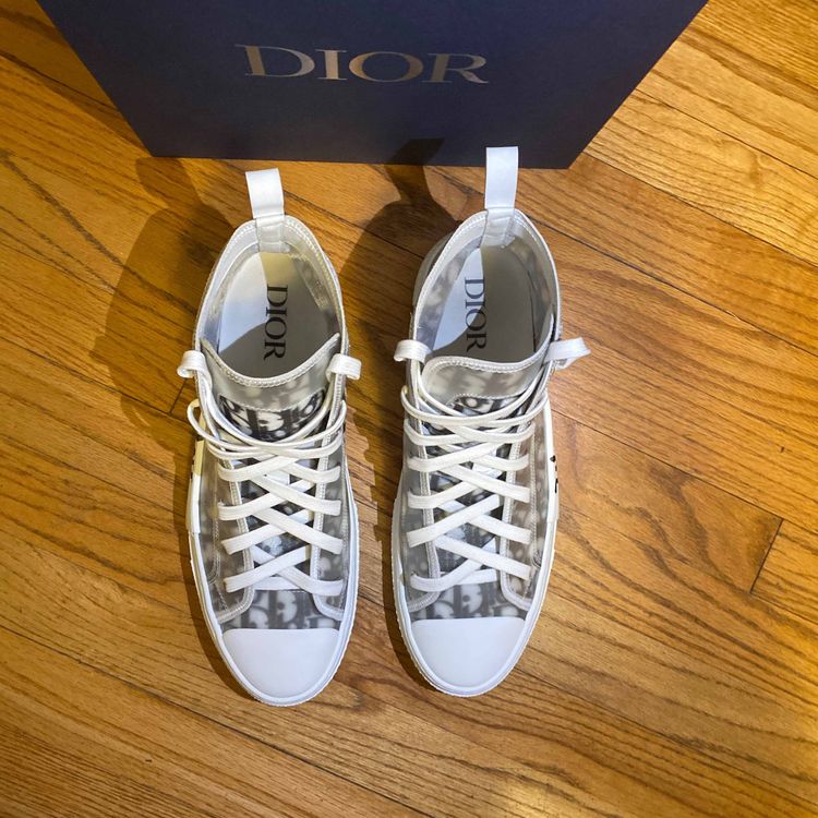 Dior B23 High 'Dior Oblique - Shawn Bee Embroidery Patch' 3SH118YYO H960