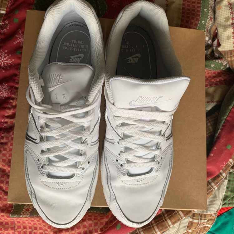 nike air command leather white