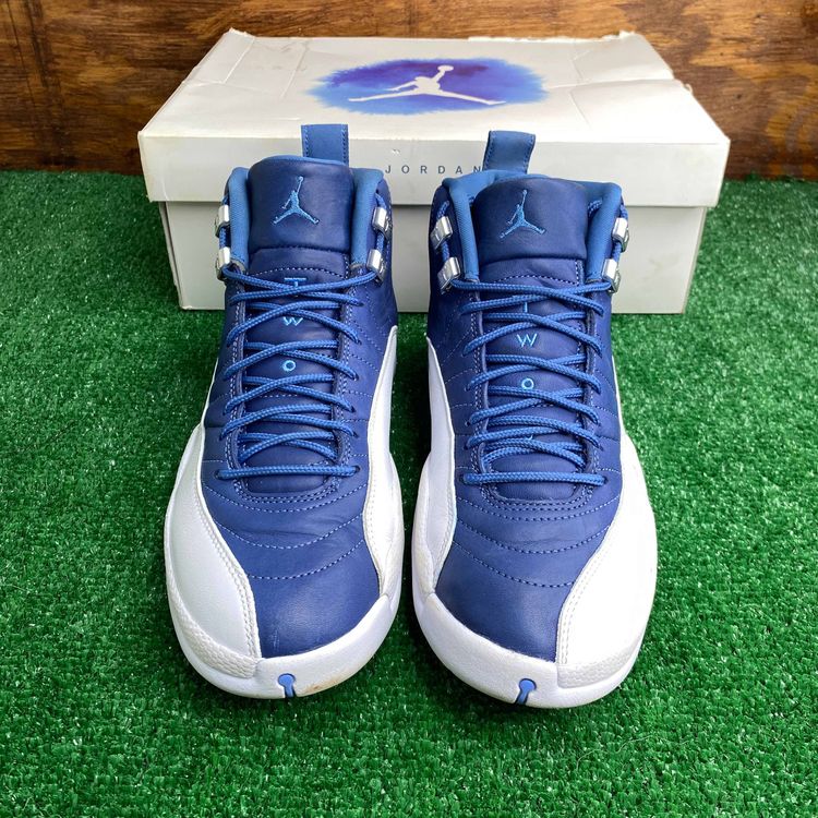retro 12 indigo