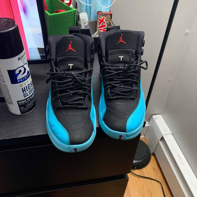 gamma blue 12 on feet