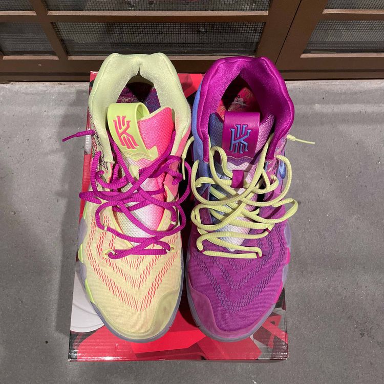 kyrie 4 confetti goat