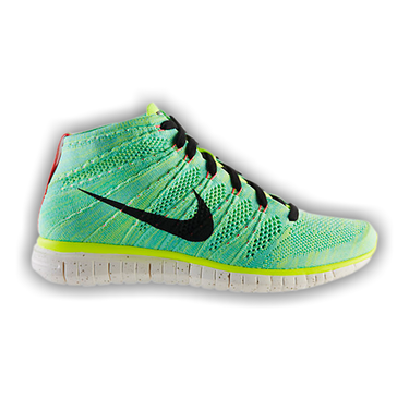 Nike free flyknit verdes store