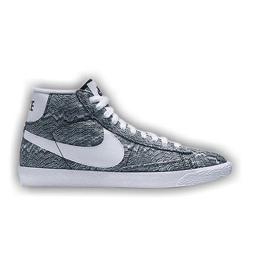 nike blazer mid mesh black