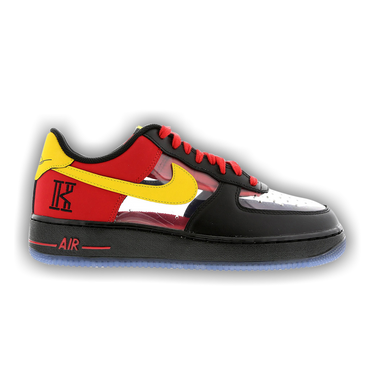 Air force 1 low kyrie irving black red clearance