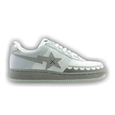 a bathing ape × kaws BAPESTA A Bathing Ape Bape Sta Low KAWS Black Olive Men's - FS-001