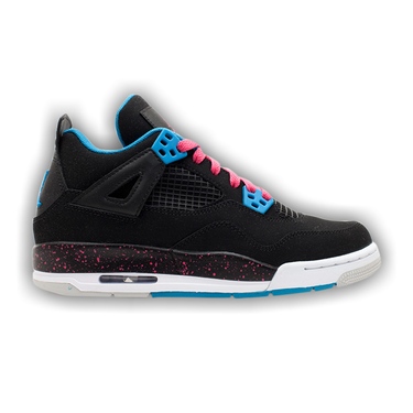 jordan 4 black pink blue