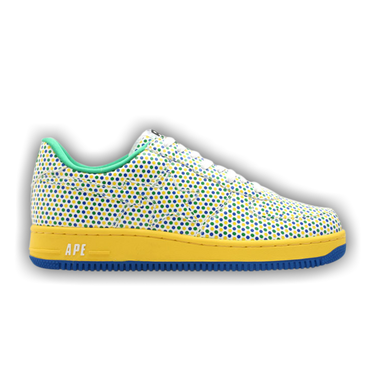 Buy Bapesta FS-001 Low 'Yellow Blue Green Polka Dots' - 824 | GOAT