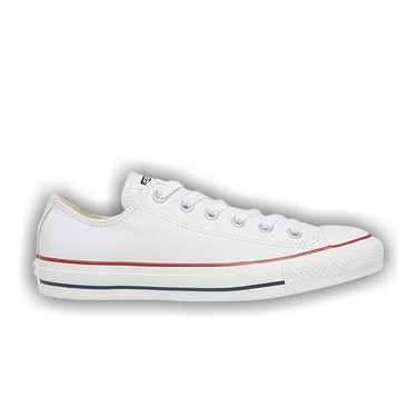 Buy Chuck Taylor All Star Ox White Leather 132173 GOAT