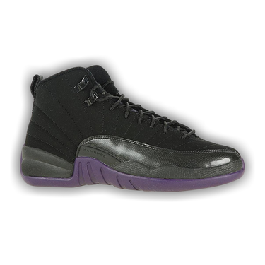 jordan 12 retro black and purple