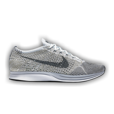 Flyknit racer - white/sail/pure platinum hot sale