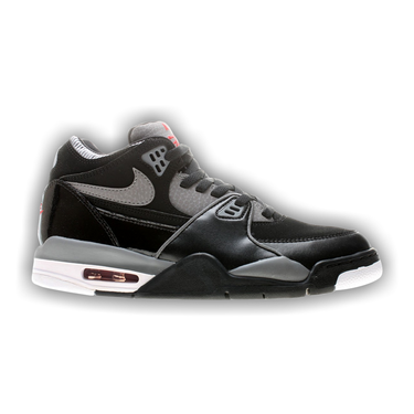 靴 NIKE AIR FLIGHT 89 BLACK/M.GREY-V.RE Nike Air Flight '89 black:white retro VS black grey OG from