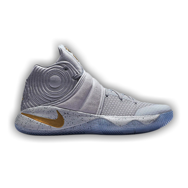 Kyrie 2 sale grey and gold