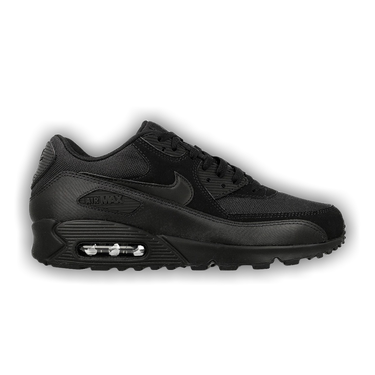 Buy Air Max 90 Essential Triple Black 537384 090 GOAT