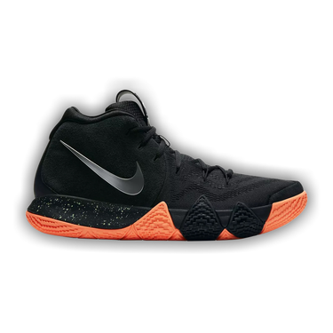 Kyrie 4 black hotsell silver orange