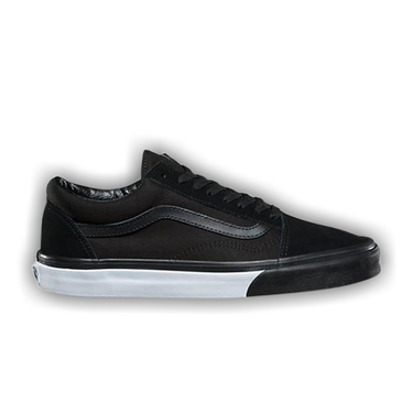 Vans old skool bumper black and white cheap