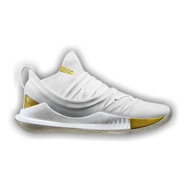 Curry 5 low white and gold store