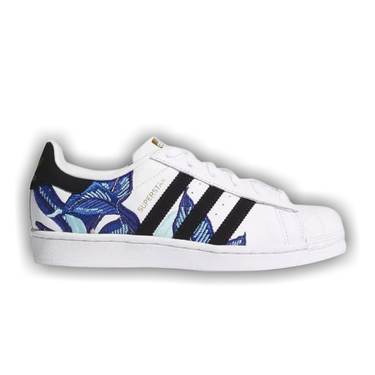 Size 5.5 Wmns Superstar Floral Graphic
