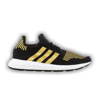 Black and gold adidas swift run sales