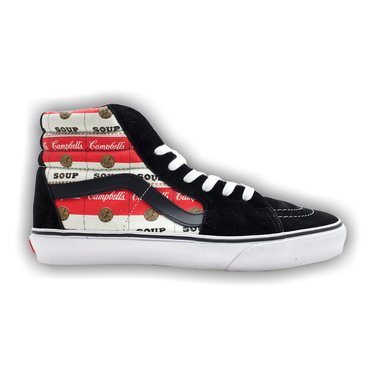 Checkered Vans High Top Supreme Vans High Supreme X Campbell's