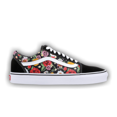 Vans old skool lux floral womens shoes discount