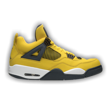 yellow air jordan 4