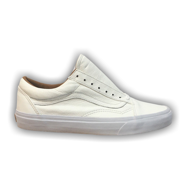 Vans old skool off white premium leather store