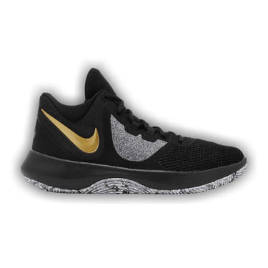 Nike air precision top 2 black and gold