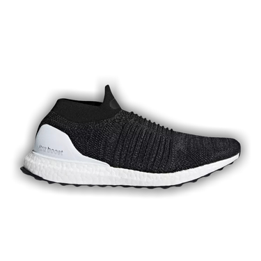 Adidas ultraboost laceless black deals