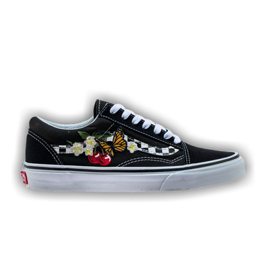 Checker floral old shop skool