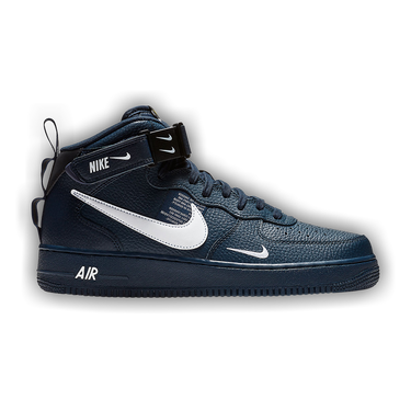 Size 6.5 Air Force 1 07 Mid LV8 Navy